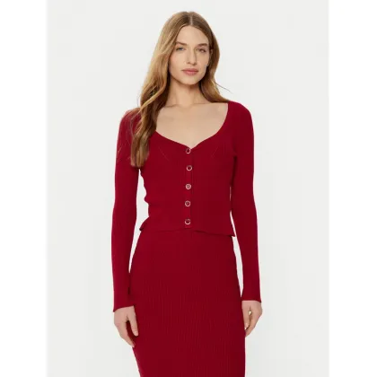 Zdjęcie Guess Kardigan W5RR08 Z2V62 Czerwony Regular Fit