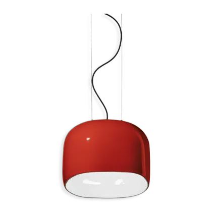 Zdjęcie Wyjątkowa duża włoska lampa wisząca w stylu awangardowym