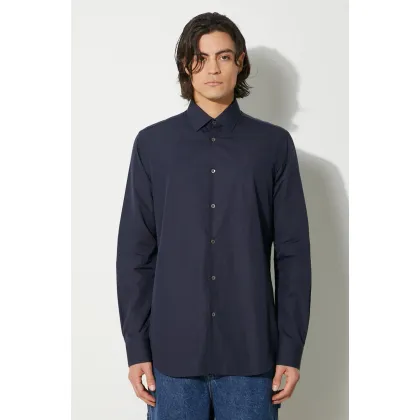 Zdjęcie Paul Smith koszula bawełniana męska kolor granatowy regular z kołnierzykiem klasycznym M1R-800P2-L00050