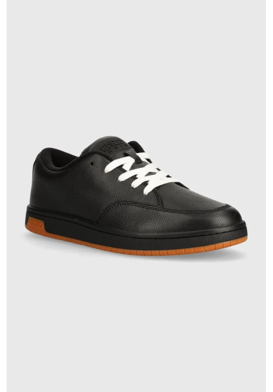 obrazek 1 Kenzo sneakersy skórzane Dome Low Top Sneakers kolor czarny FD65SN061L53.99