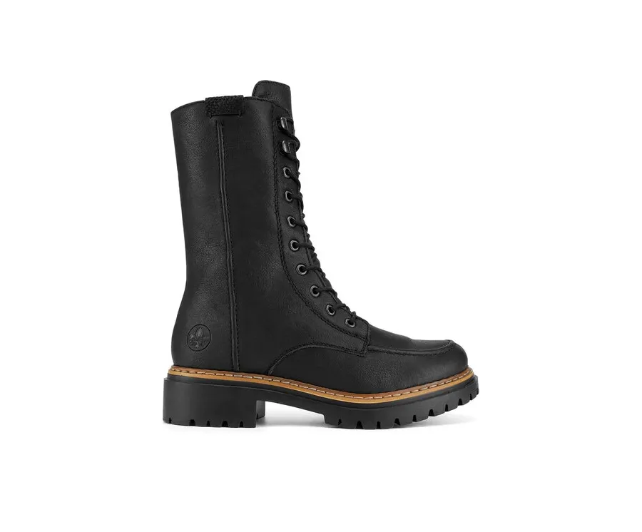 obrazek 1 Rieker Botki 72616-00 Czarny