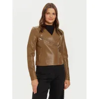 Zdjęcie Vero Moda Kurtka z imitacji skóry Riley 10302441 Brązowy Slim Fit