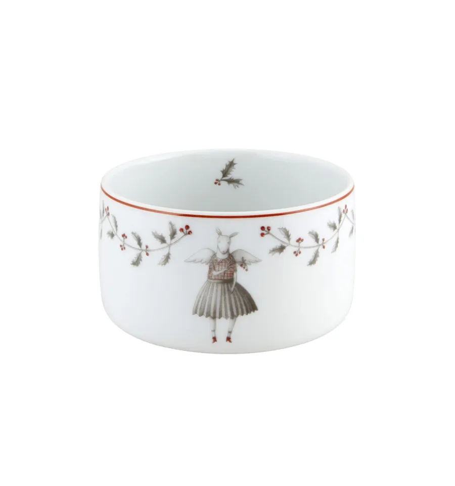 obrazek 1 Porcelanowa miska Nöel z drobnym świątecznym zdobieniem - Vista Alegre