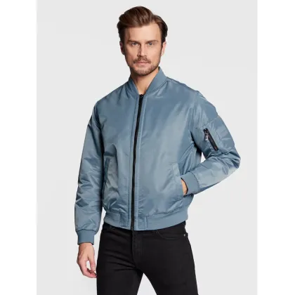 Zdjęcie Calvin Klein Kurtka bomber Hero K10K109907 Niebieski Relaxed Fit