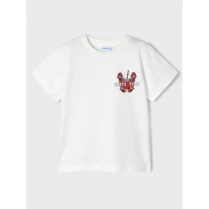 Zdjęcie Mayoral T-Shirt 3013 Biały Regular Fit