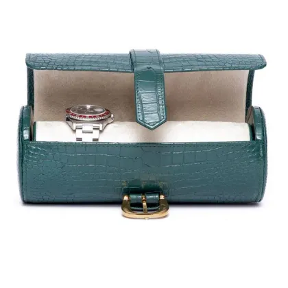Picture A beautiful gift for a watch lover - a green Brompton case