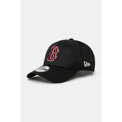 Zdjęcie New Era czapka z daszkiem PIVOT KNIT 9FORTY® BOSTON RED SOX kolor czarny z aplikacją 60565472