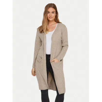 Zdjęcie Vero Moda Kardigan 10215434 Beżowy Regular Fit