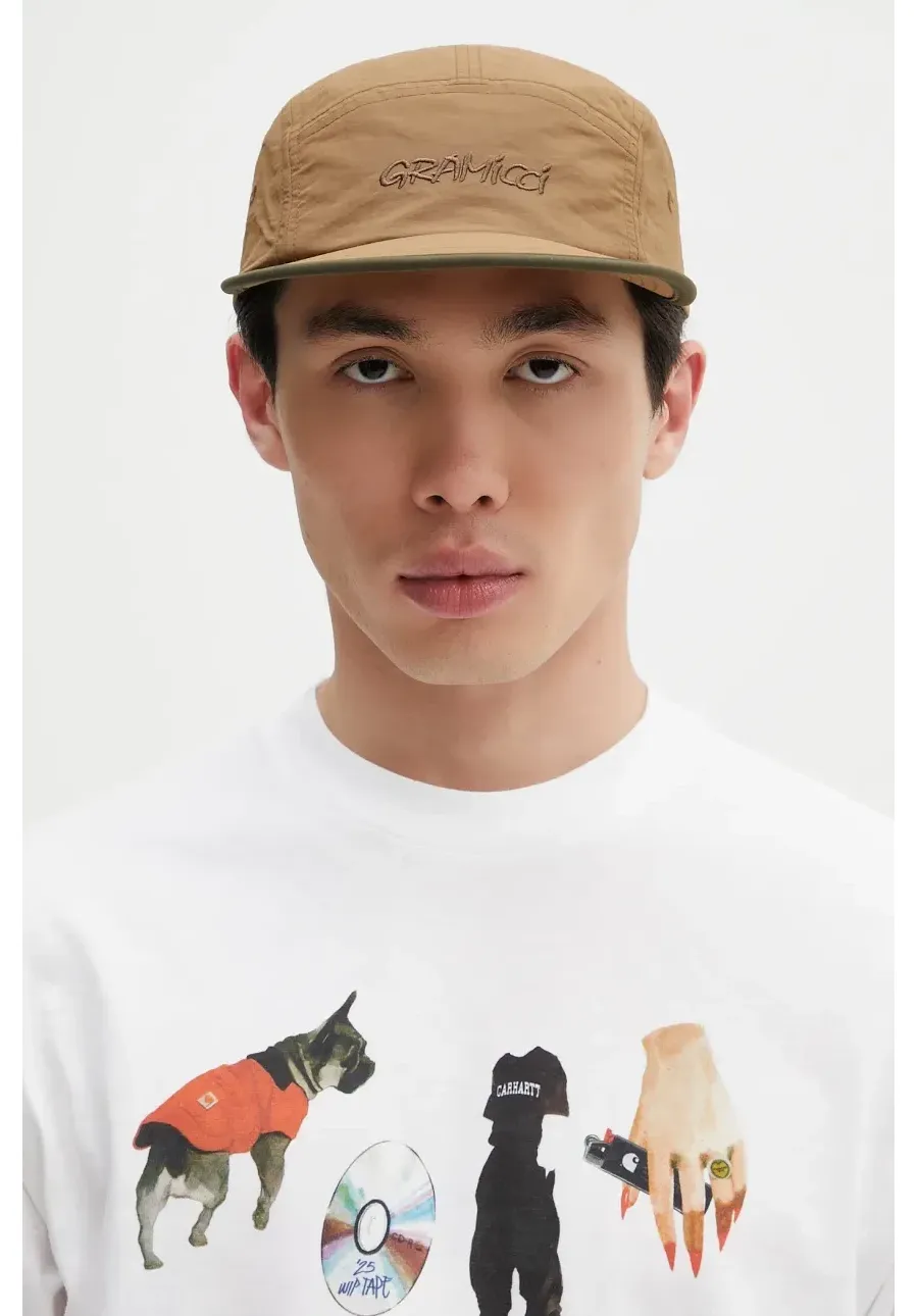 obrazek 1 Gramicci czapka z daszkiem Nylon Gramicci Cap kolor zielony z aplikacją G4FA.072