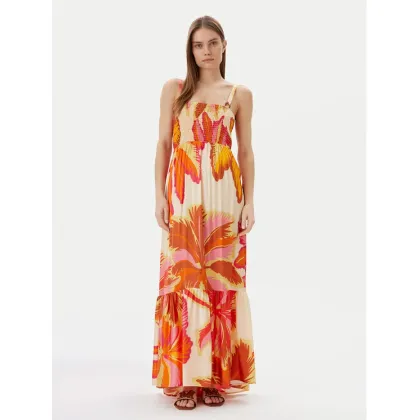 Zdjęcie Maaji Sukienka letnia Jungle Palm Lavinia PT2707CLD001 Pomarańczowy Regular Fit