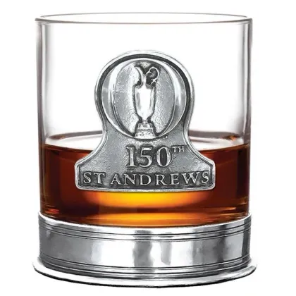Zdjęcie Piękna szklanka do whisky dla wielbicieli golfa - 310 ml