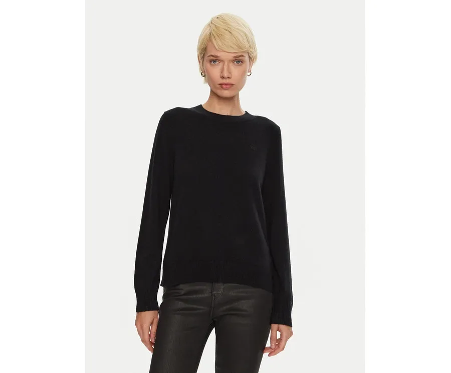 obrazek 1 Tommy Hilfiger Sweter WW0WW43202 Czarny Regular Fit