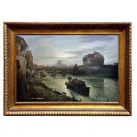 Zdjęcie Włoski obraz olejny