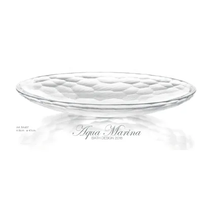 Zdjęcie Piękna kryształowa taca na akcesoria do stylowej łazienki - Il Paralume Marina
