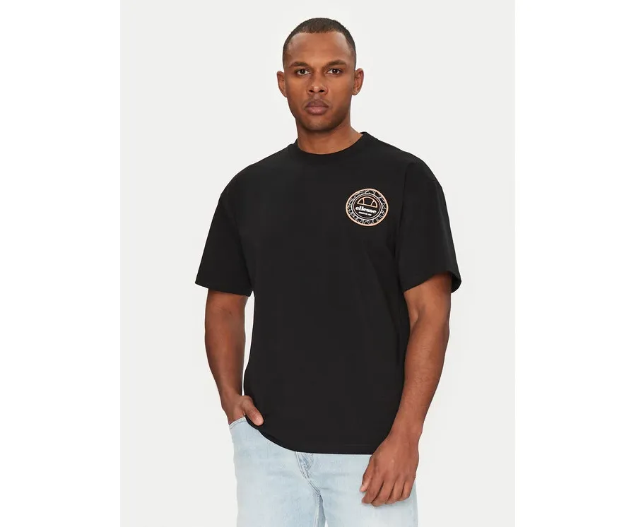 obrazek 1 Ellesse T-Shirt Duomo SHZ21889 Czarny Relaxed Fit