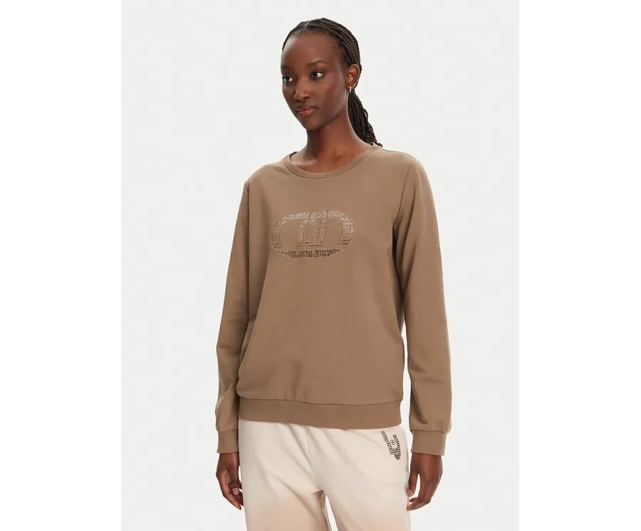 obrazek 1 Liu Jo Sport Bluza TA5168 FS090 Brązowy Regular Fit