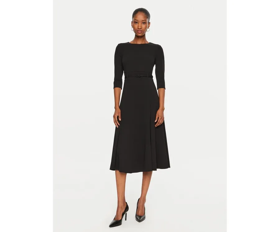 obrazek 1 Rinascimento Sukienka koktajlowa CFC0120015003 Czarny Regular Fit