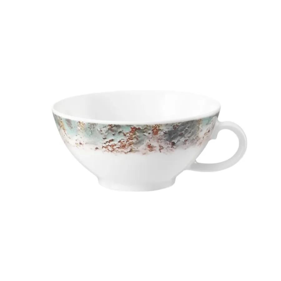 obrazek 1 Porcelanowa mała filiżanka do herbaty o nowoczesnym zdobieniu - Seltmann Weiden