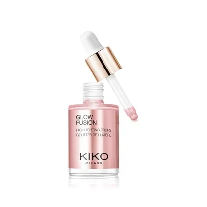 Zdjęcie KIKO Milano Glow Fusion Highlighting Drops Rozświetlacz 9.5 ml 01 Platinum Rose