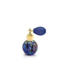 Zdjęcie Piękny flakonik z atomizerem wykonany ze szkła murano