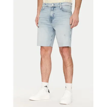 Zdjęcie Guess Szorty jeansowe M5GDV2 D4Z84 Niebieski Slim Fit