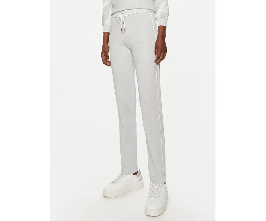 obrazek 1 Liu Jo Sport Spodnie dresowe TF4104 MS49I Srebrny Regular Fit