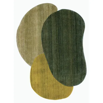 Zdjęcie Dywan wykonany ręcznie z wełny w odcieniach zieleni - Sartori Rugs