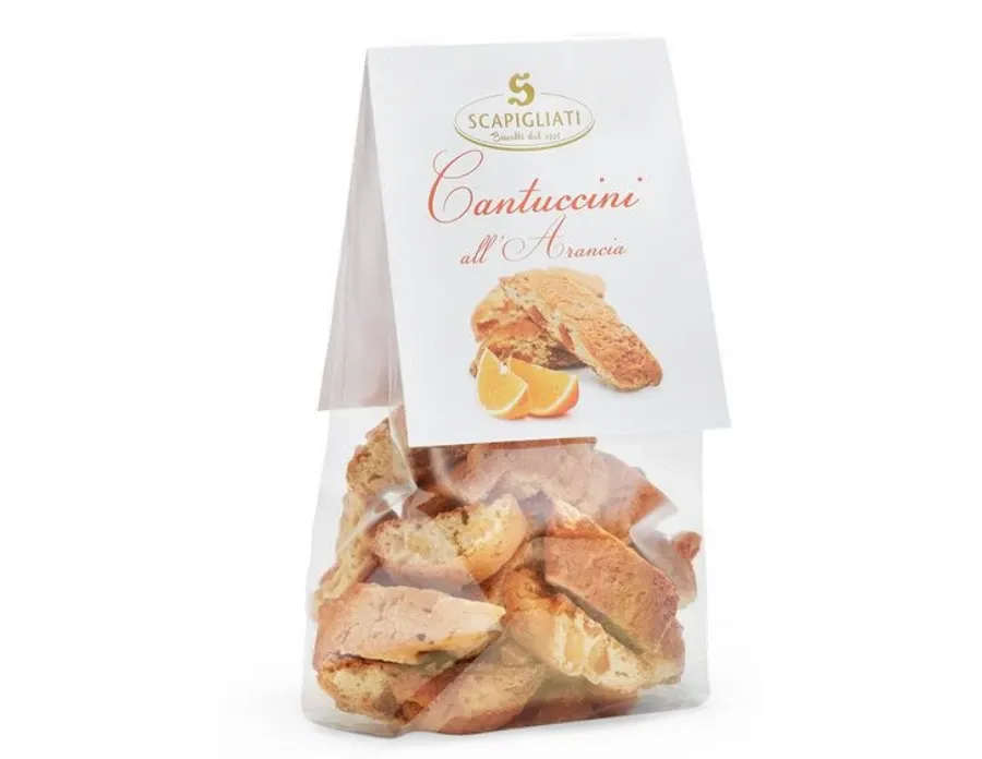 obrazek 2 Ciastka Cantuccini z kawałkami pomarańczy, 200 g