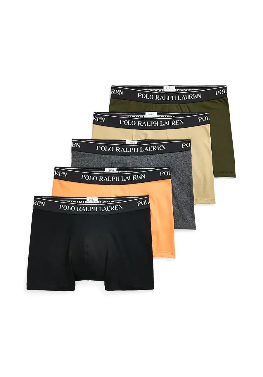 obrazek 1 Polo Ralph Lauren bokserki 5-pack męskie kolor pomarańczowy 714864292