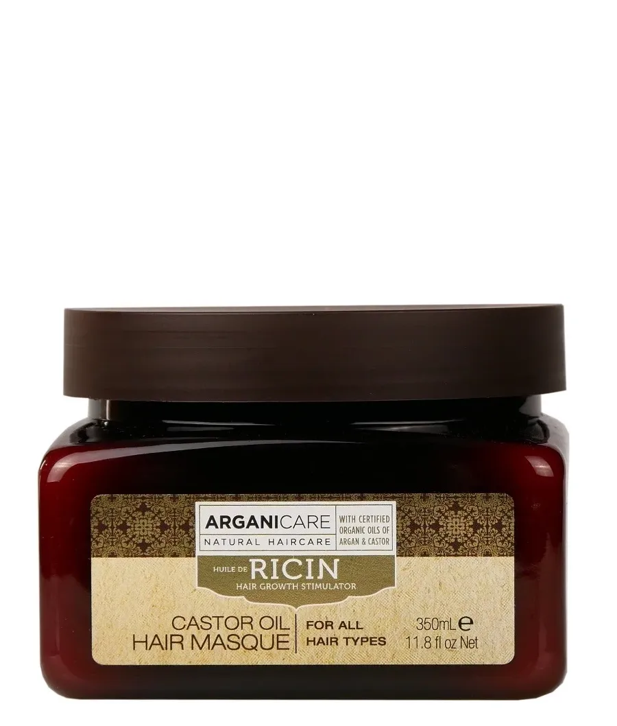 obrazek 1 Arganicare Castor Oil Maska do włosów 350 ml