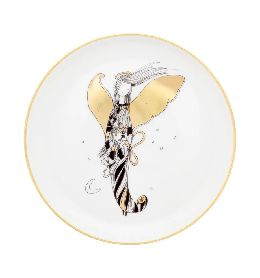 obrazek 1 Porcelanowa popielniczka z motywem anioła – Vista Alegre