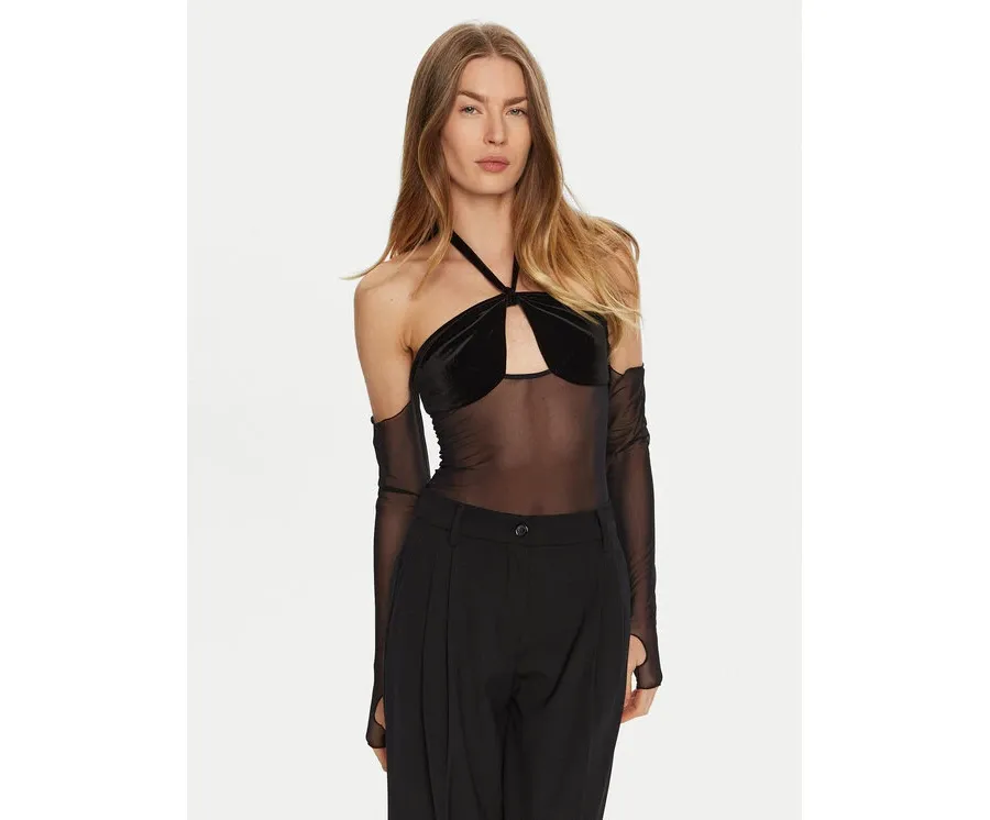 obrazek 1 Undress Code Body Bisou 800 Czarny Slim Fit