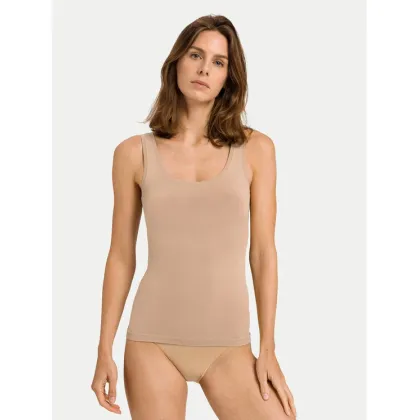Zdjęcie Hanro Top Touch Feeling 71814 Beżowy Slim Fit