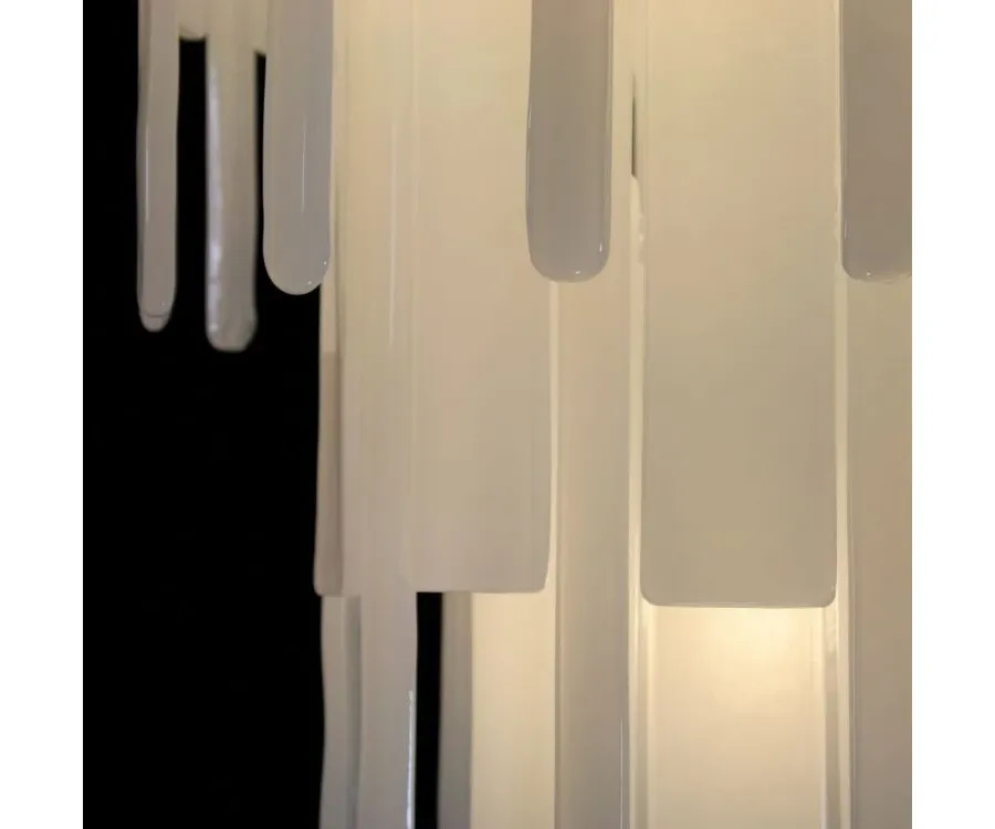 obrazek 8 Zjawiskowa włoska szklana lampa sufitowa - szkło murano wykonane ręcznie