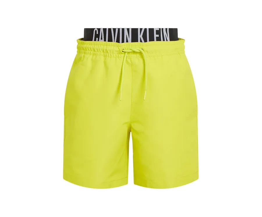 obrazek 1 Calvin Klein Swimwear Szorty kąpielowe KV0KV00054 Żółty Regular Fit