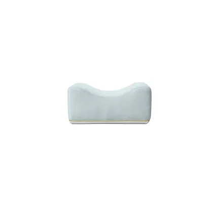 Picture Blue velvet seat for children