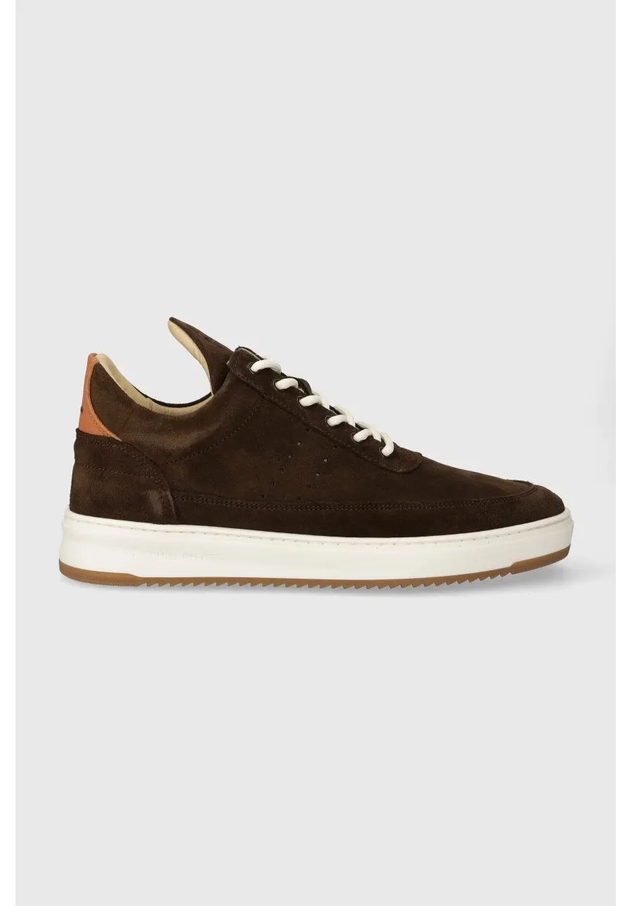 obrazek 1 Filling Pieces sneakersy zamszowe Low Top Suede kolor brązowy 10123081933