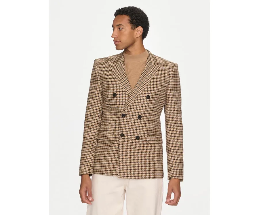 obrazek 1 Hugo Marynarka Arti243F1X 50520356 Brązowy Extra Slim Fit HUGO
