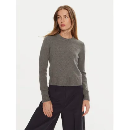 Zdjęcie AMI PARIS Sweter FKS057005 Szary Regular Fit