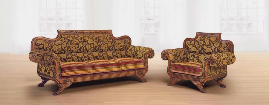 obrazek 1 Antyczna wyjątkowa duża sofa do luksusowego wnętrza - Morello Gianpaolo