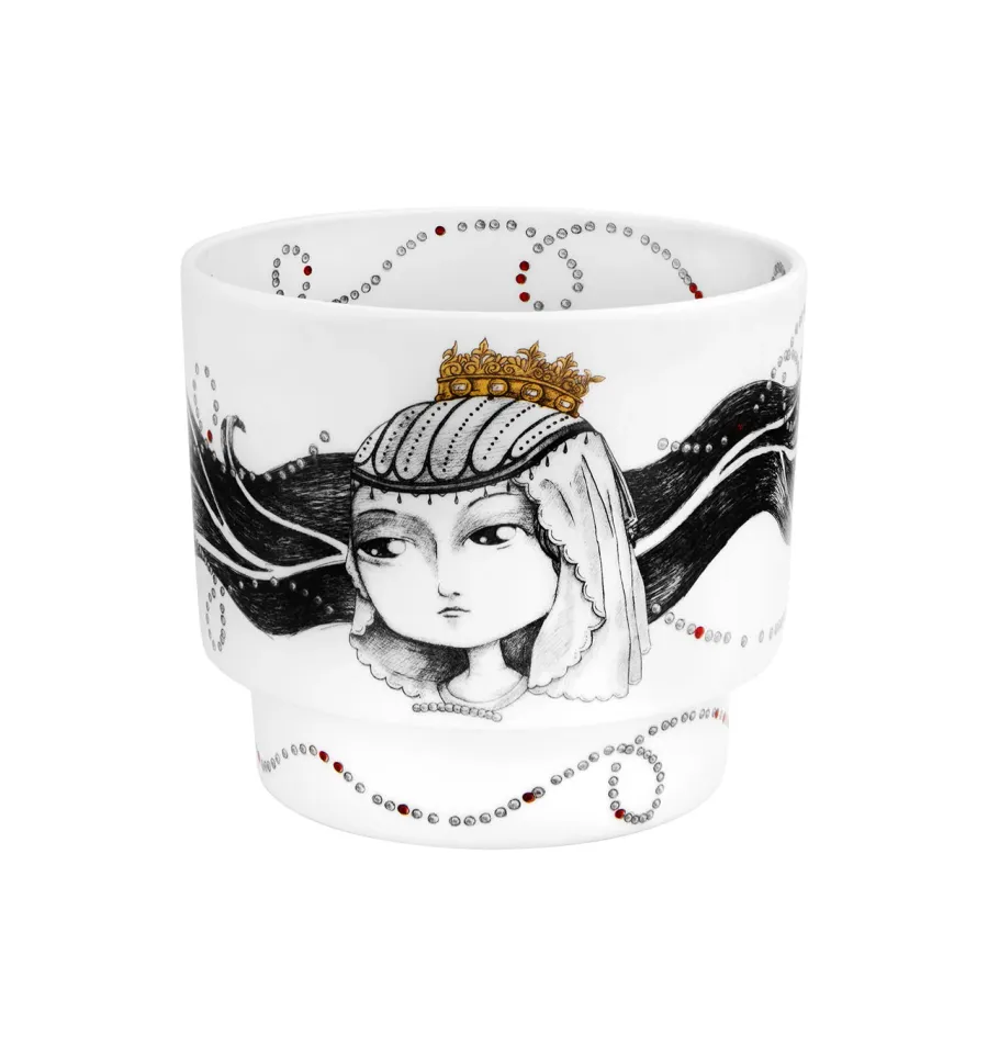 obrazek 1 Porcelanowy wazon dekoracyjny Queen Leonor