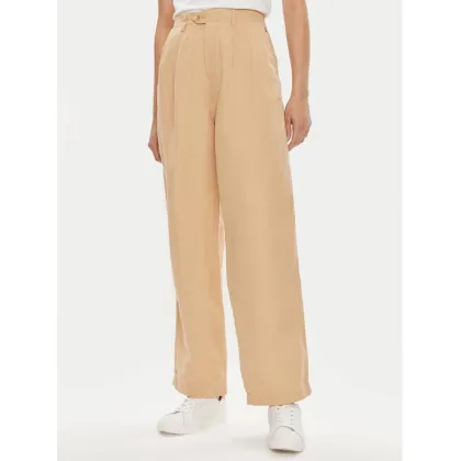 Zdjęcie Tommy Hilfiger Spodnie materiałowe WW0WW41355 Beżowy Relaxed Fit