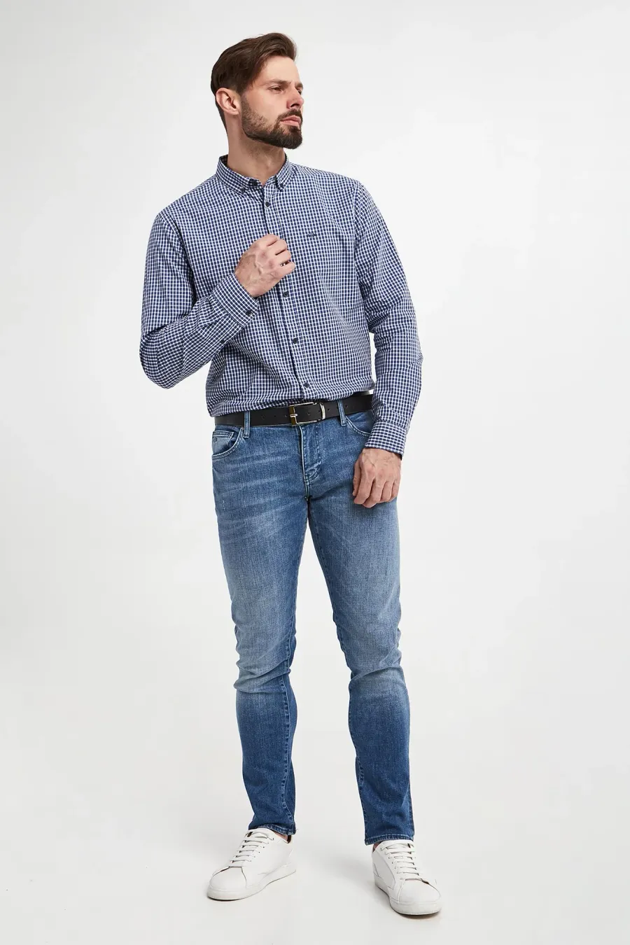 obrazek 1 Koszula męska w kratkę ARMANI EXCHANGE Armani Exchange