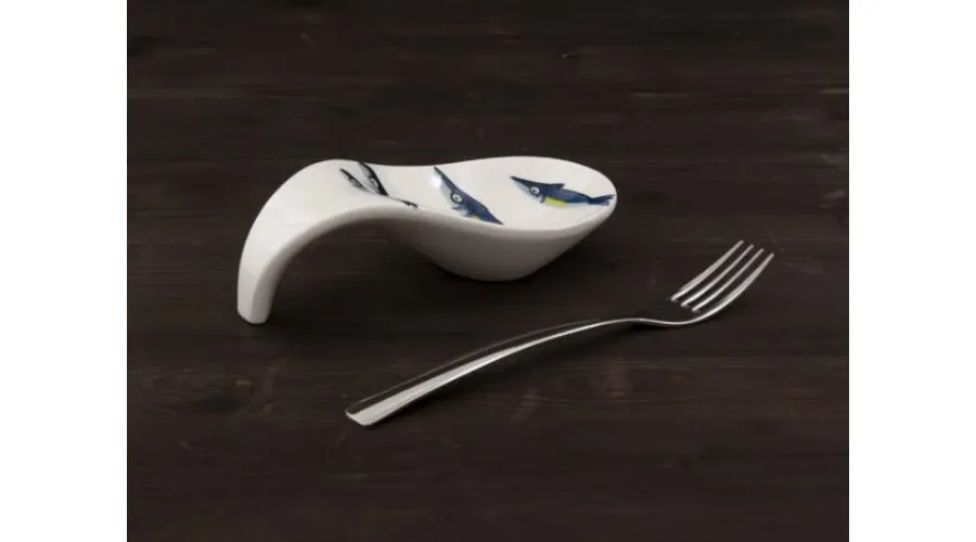 obrazek 2 Mała miseczka na sos z motywem sardynek - Le Ceramiche