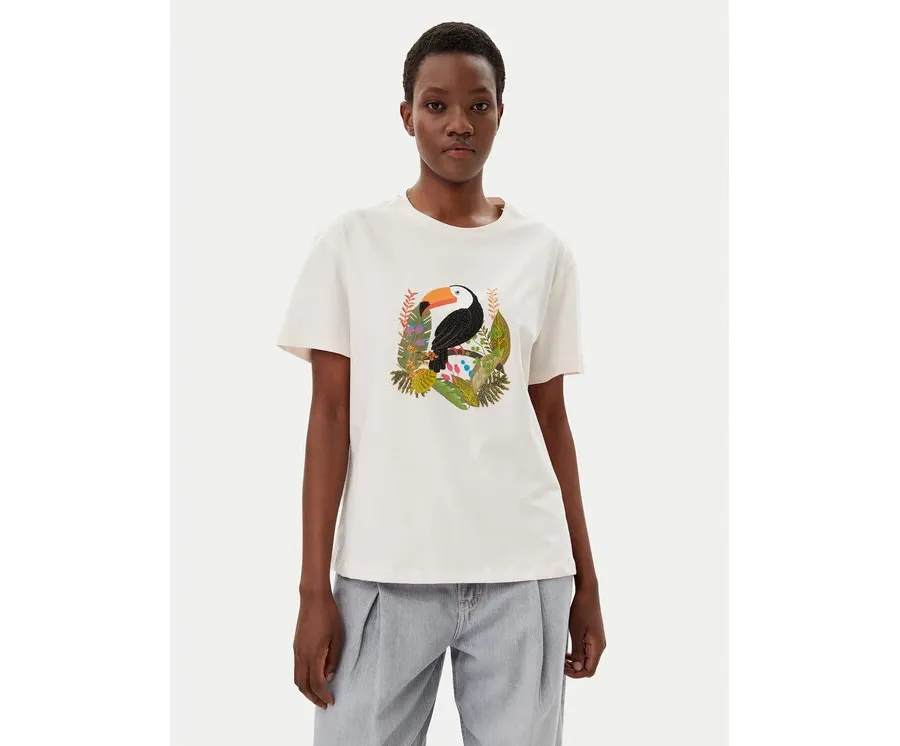 obrazek 1 Liu Jo T-Shirt WA5230 JS904 Różowy Regular Fit