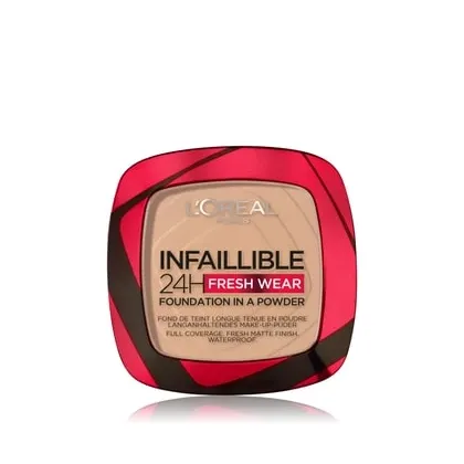 Zdjęcie L'Oréal Paris Infaillible 24H Fresh Wear Kompaktowy podkład 9 g Nr. 130 - True Beige