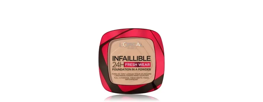 obrazek 1 L'Oréal Paris Infaillible 24H Fresh Wear Kompaktowy podkład 9 g Nr. 130 - True Beige