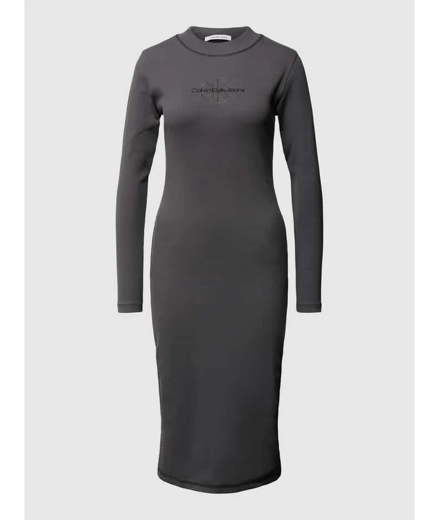 obrazek 1 Calvin Klein Jeans Sukienka codzienna J20J222918 Zielony Slim Fit