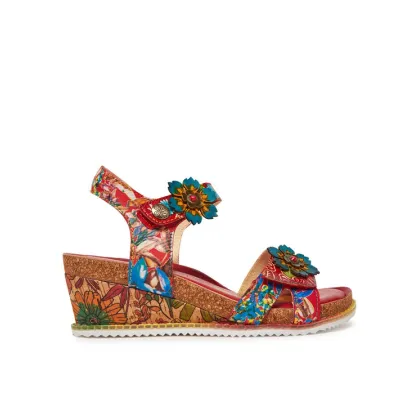 Zdjęcie Laura Vita Sandały Bonito 13 Czerwony