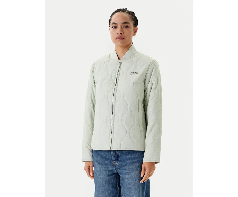 obrazek 1 Tommy Jeans Kurtka przejściowa DW0DW20962 Zielony Regular Fit